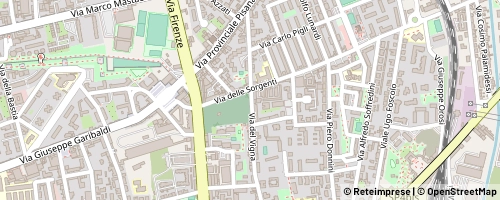 Mappa Livorno