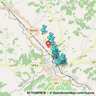 Mappa Centro Polivante, 50052 Certaldo FI, Italia (1.28091)