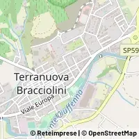 Mapa Terranuova Bracciolini