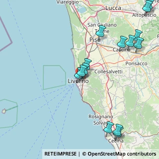 Mappa Via Giuseppe Garibaldi, 57122 Livorno LI, Italia (21.64143)