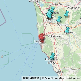 Mappa Via Giuseppe Garibaldi, 57122 Livorno LI, Italia (17.24)