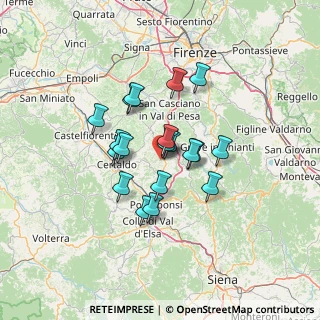 Mappa Strada Magliano, 50028 Tavarnelle Val di pesa FI, Italia (10.30158)