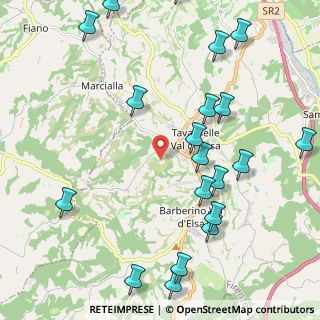 Mappa Strada Magliano, 50028 Tavarnelle Val di pesa FI, Italia (2.751)