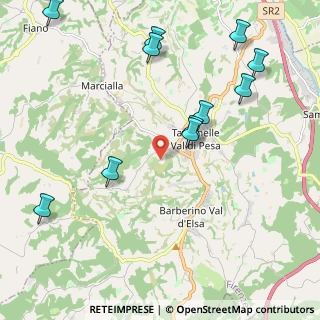 Mappa Strada Magliano, 50028 Tavarnelle Val di pesa FI, Italia (2.58091)