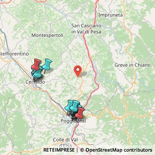 Mappa Strada Magliano, 50028 Tavarnelle Val di pesa FI, Italia (9.565)