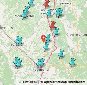 Mappa Strada Magliano, 50028 Tavarnelle Val di pesa FI, Italia (9.7245)