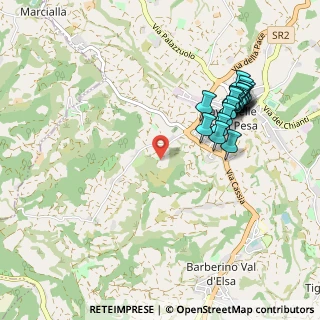 Mappa Strada Magliano, 50028 Tavarnelle Val di pesa FI, Italia (1.0605)