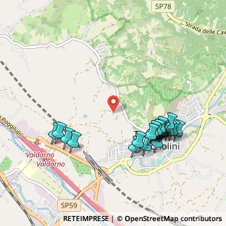 Mappa Via del Poggiolo, 52028 Terranuova Bracciolini AR, Italia (1.093)