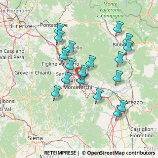 Mappa Via del Poggiolo, 52028 Terranuova Bracciolini AR, Italia (14.99444)