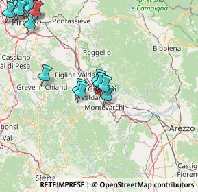 Mappa 52028 San Giovanni Valdarno AR, Italia (21.80111)