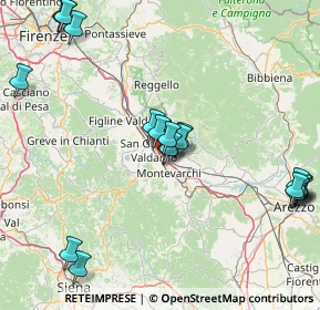 Mappa 52028 San Giovanni Valdarno AR, Italia (20.167)