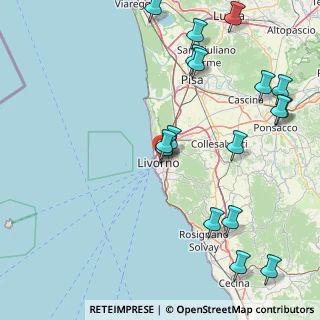 Mappa Via Pompilia, 57122 Livorno LI, Italia (21.38706)