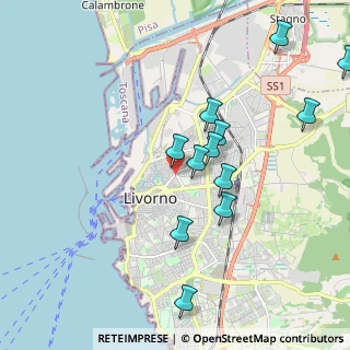 Mappa Via Dell' Oriolino, 57122 Livorno LI, Italia (2.0525)