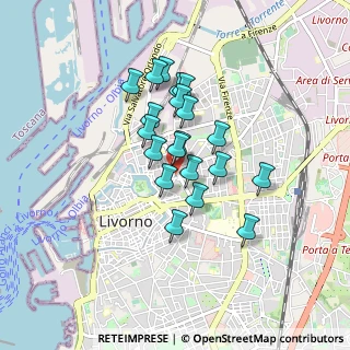 Mappa Via Dell' Oriolino, 57122 Livorno LI, Italia (0.667)