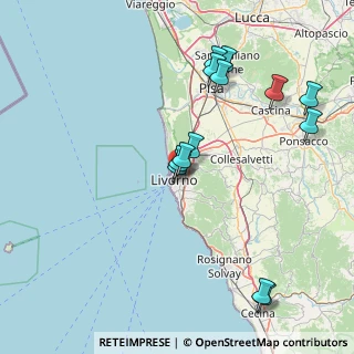 Mappa Via Dell' Oriolino, 57122 Livorno LI, Italia (17.29846)