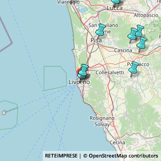 Mappa Via Dell' Oriolino, 57122 Livorno LI, Italia (25.33714)