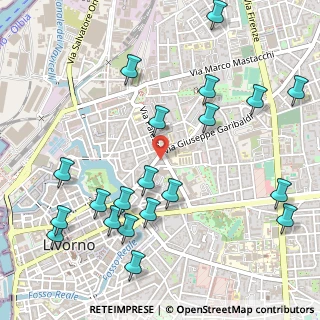Mappa Via Dell' Oriolino, 57122 Livorno LI, Italia (0.653)