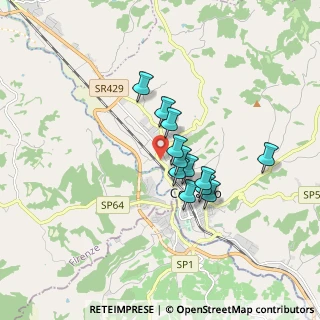 Mappa Via G.Falcone e P.Borsellino, 50052 Certaldo FI, Italia (1.28)