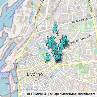 Mappa Via Bassa, 57122 Livorno LI, Italia (0.271)