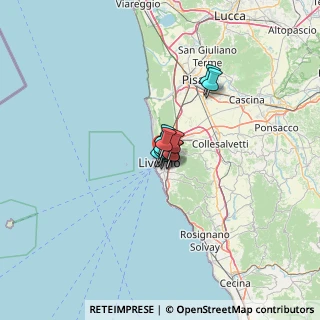 Mappa Via Bassa, 57122 Livorno LI, Italia (4.50182)
