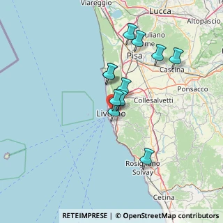 Mappa Via Bassa, 57122 Livorno LI, Italia (12.11)