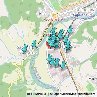 Mappa Via Zona Industriale castelnuovo, 52010 Subbiano AR, Italia (0.29286)