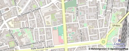 Mappa Livorno