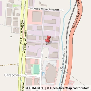 Mappa Via Albertini, 36, 60131 Ancona, Ancona (Marche)
