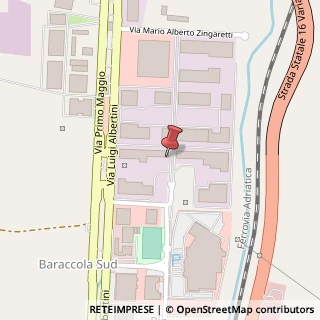 Mappa Via Luigi Albertini, 36, 60131 Ancona, Ancona (Marche)