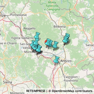 Mappa Via Masaccio, 52024 Loro Ciuffenna AR, Italia (9.828)