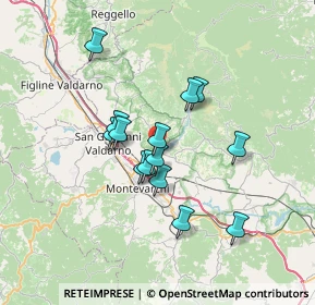 Mappa Via Giuseppe Saragat, 52028 Terranuova Bracciolini AR, Italia (5.72071)