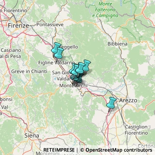 Mappa Via Giuseppe Saragat, 52028 Terranuova Bracciolini AR, Italia (5.71615)