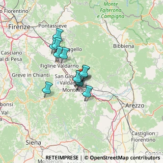 Mappa Via Giuseppe Saragat, 52028 Terranuova Bracciolini AR, Italia (9.45308)