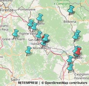 Mappa Via Giuseppe Saragat, 52028 Terranuova Bracciolini AR, Italia (17.74684)