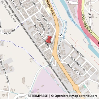 Mappa Via Spartaco Lavagnini, 201, 52027 San Giovanni Valdarno, Arezzo (Toscana)