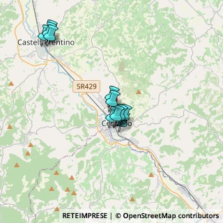 Mappa Via U. Terracini, 50052 Certaldo FI, Italia (3.23417)
