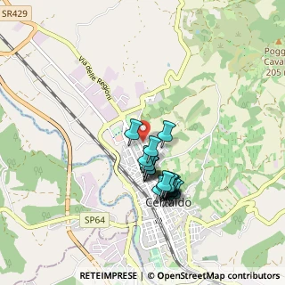 Mappa Via U. Terracini, 50052 Certaldo FI, Italia (0.761)