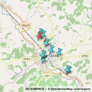 Mappa Via U. Terracini, 50052 Certaldo FI, Italia (1.51455)