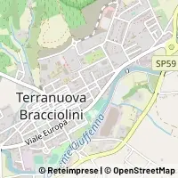Hartă Terranuova Bracciolini