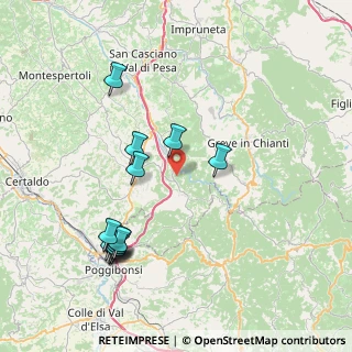 Mappa Via Senese, 50028 Barberino Tavarnelle FI, Italia (8.68385)