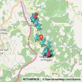 Mappa Via Senese, 50028 Barberino Tavarnelle FI, Italia (1.7545)