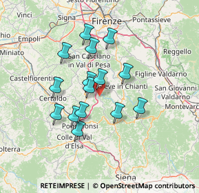 Mappa Via Senese, 50028 Barberino Tavarnelle FI, Italia (11.83267)