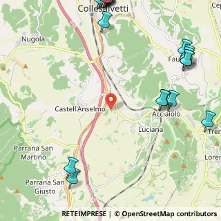 Mappa Via Postignano, 56043 Fauglia PI, Italia (3.486)