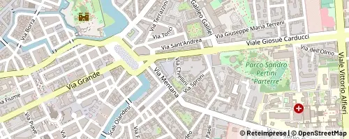 Mappa Livorno