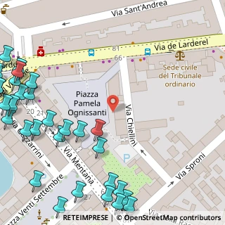 Mappa Piazza Ognissanti Pamela, 57125 Livorno LI, Italia (0.09667)