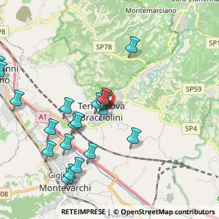 Mappa Via Sabotino in Terranuova Bracciolini, 52028 Terranuova Bracciolini AR, Italia (2.347)