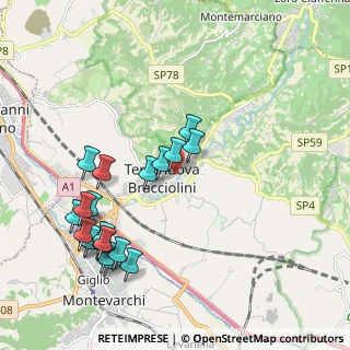 Mappa Via Sabotino in Terranuova Bracciolini, 52028 Terranuova Bracciolini AR, Italia (2.282)
