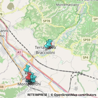 Mappa Via Sabotino in Terranuova Bracciolini, 52028 Terranuova Bracciolini AR, Italia (3.03083)