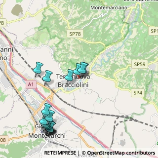 Mappa Via Sabotino in Terranuova Bracciolini, 52028 Terranuova Bracciolini AR, Italia (2.72316)