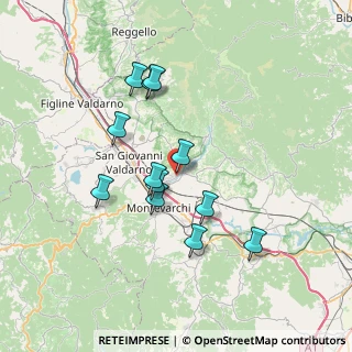 Mappa Via Sabotino in Terranuova Bracciolini, 52028 Terranuova Bracciolini AR, Italia (6.55667)